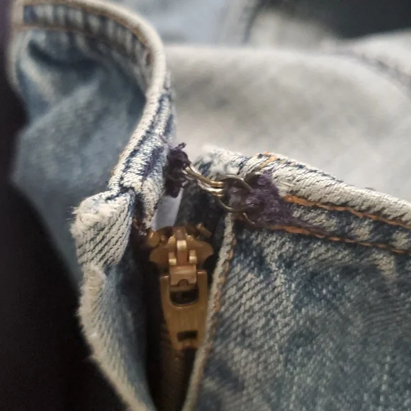 GAP Vintage Y2k-Era Blue Paneled Denim Jean Skirt, Size 2 - Picture 4 of 9